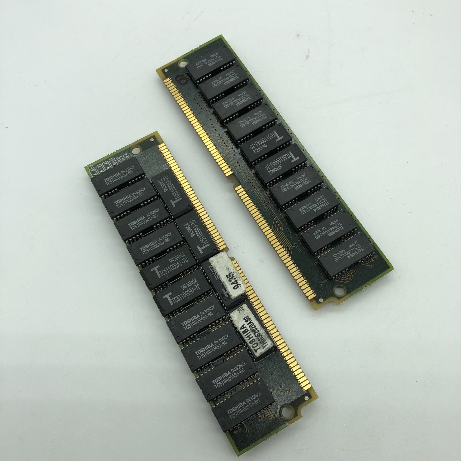 8MB Total (2) 4MB FPM PARITY SIMM 72-PIN 2X36 Memory Kingston Toshiba 70ns 80ns