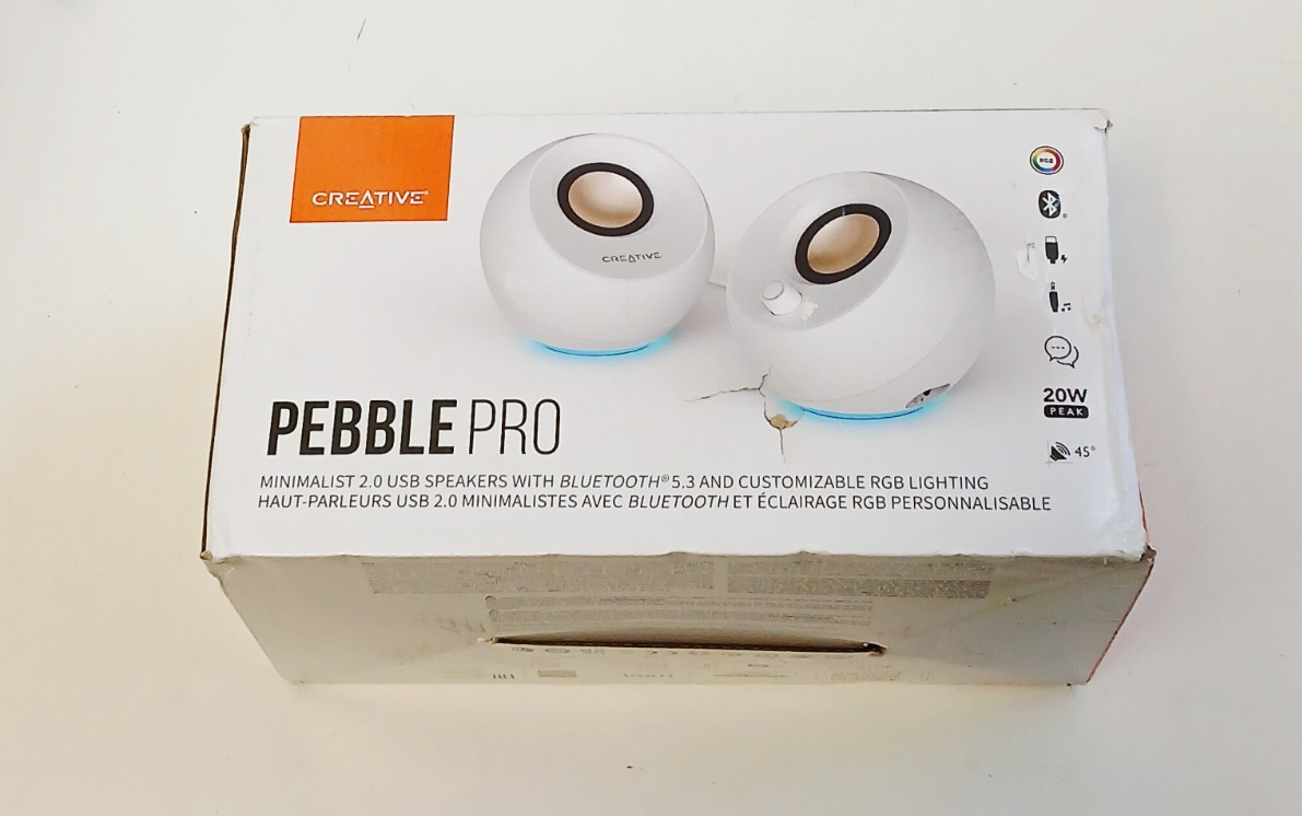 Creative Pebble Pro 2.0 USB Speakers With RGB Lightning And Bluetooth TESTED