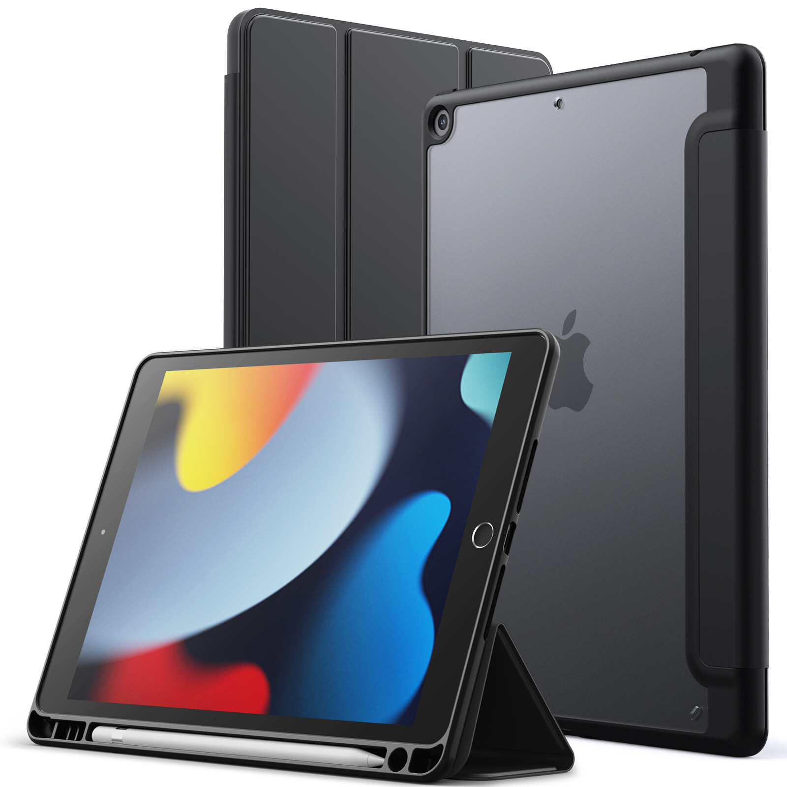 JETech Matte Case for iPad 9/8/7, 10.2-Inch 2021/2020/2019 Model 9th/8th/7th Gen