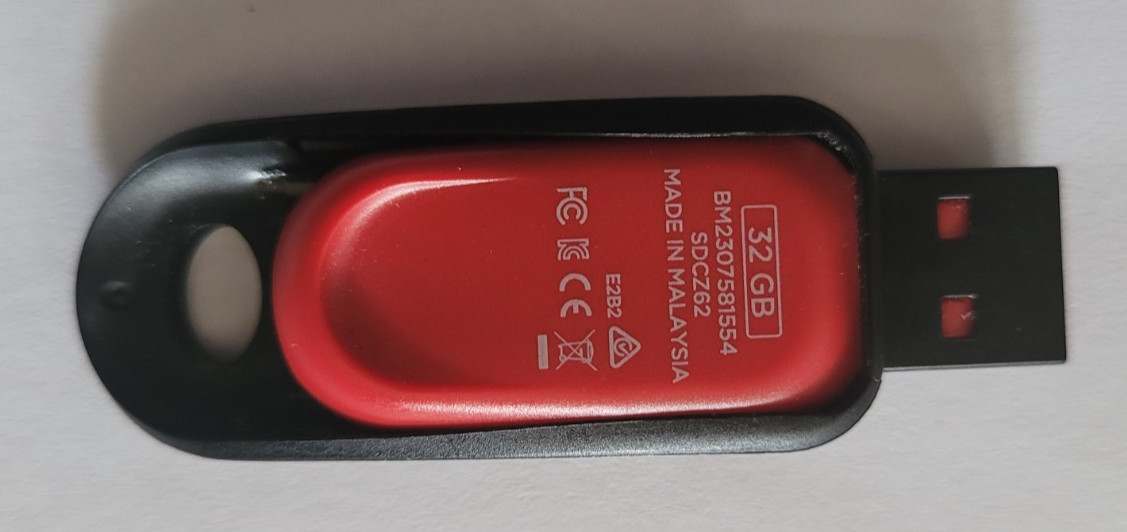 SanDisk 32GB Cruzer Glide USB 3.0 Flash Drive, Black – SDCZ62