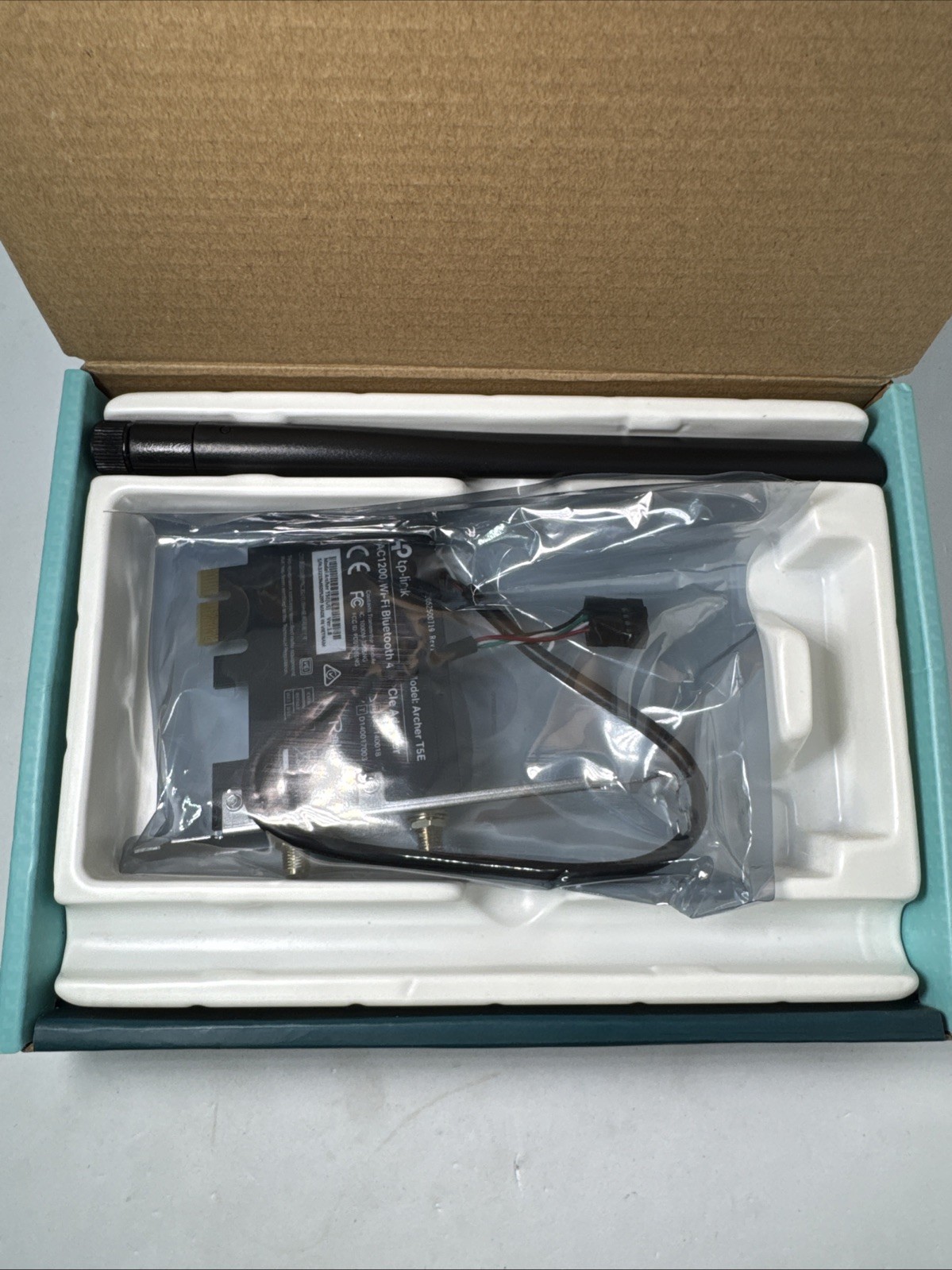 TP-Link AC1200 PCIe WiFi Card Desktop PC (Archer T5E) (One Antenna)