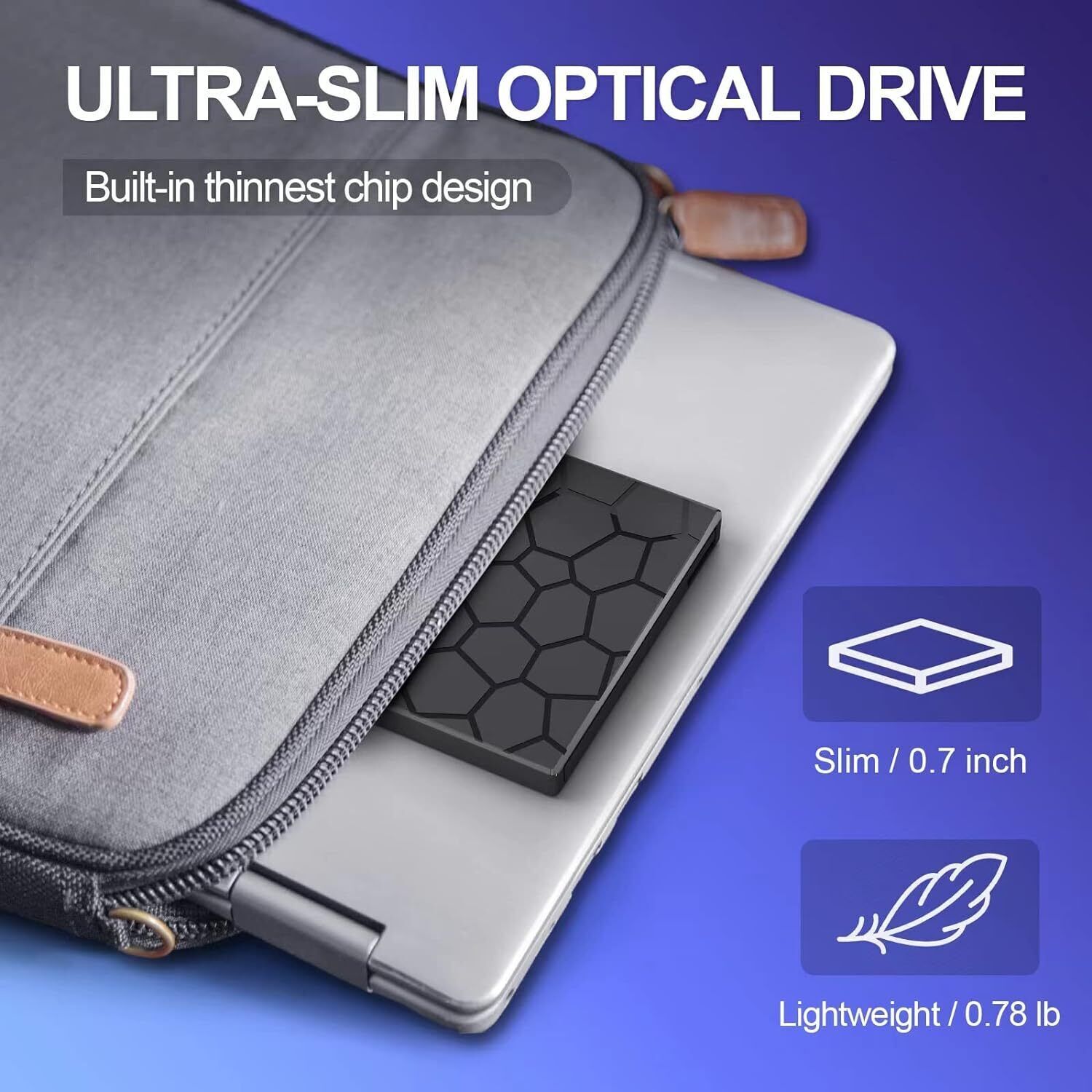 👍Slim External CD DVD Drive USB 3.0 Disc Player Burner Writer For Laptop PC Mac