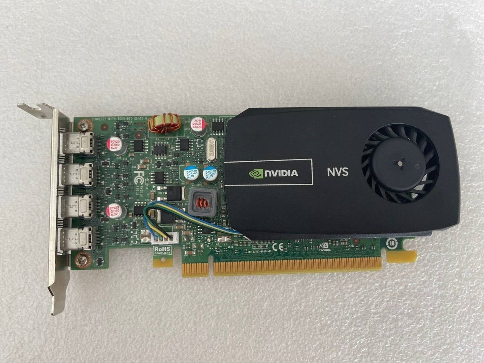 NVIDIA Quadro NVS 510 2GB DDR3 4-Mini DisplayPort PCI-Express Video Card
