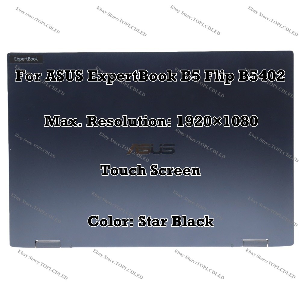 LCD screen unit touch display top Asus ExpertBook B5 flip B5402FEA