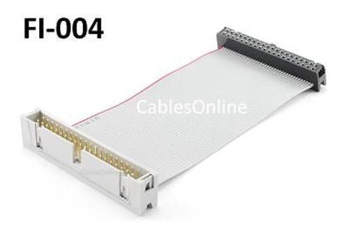 CablesOnline 4 inch 40-Pin Male to Female IDE Hard Drive Extension Cable, FI-004