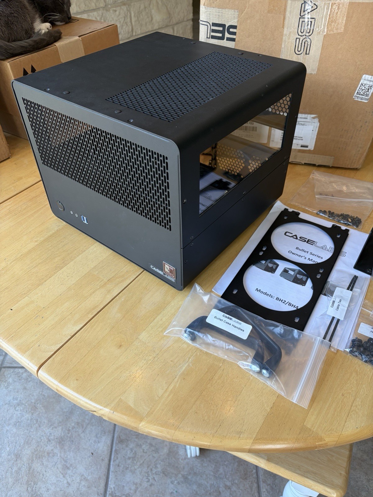 Caselabs Bullet BH7 ATX PC Case Black Dual Window