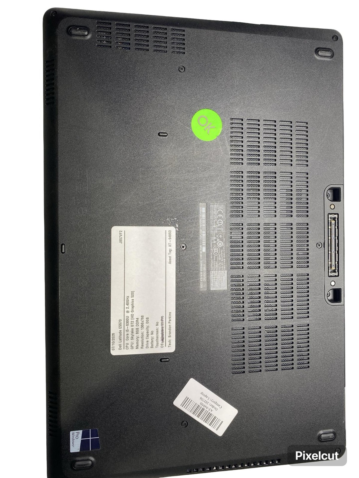 Dell Latitude e5570 i5 6300U 8GB No OS No Battery Grade C