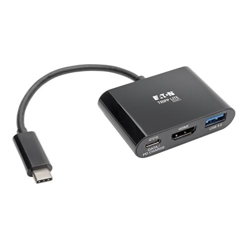 USB C to HDMI Multiport Adapter Converter w/USB Hub PD Charging USB Type C 4K