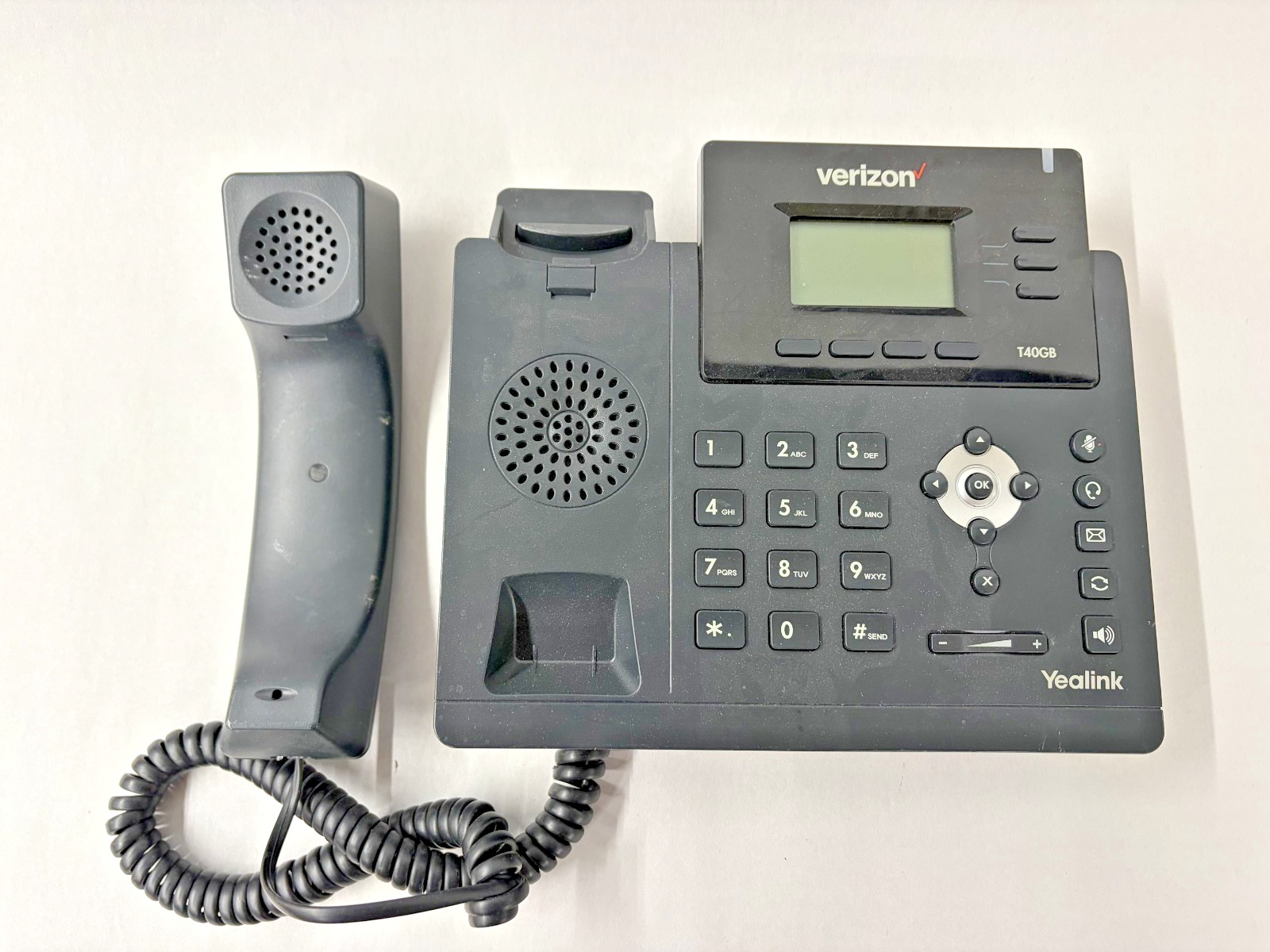 Yealink T40GB IP Phone w/3 Lines. 2.3in Graphical LCD, Verizon Edition