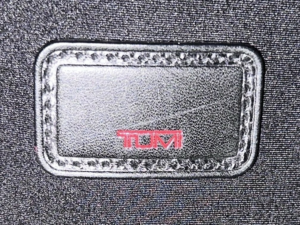 TUMI 16” Black Neoprene Zip Closure Laptop Case