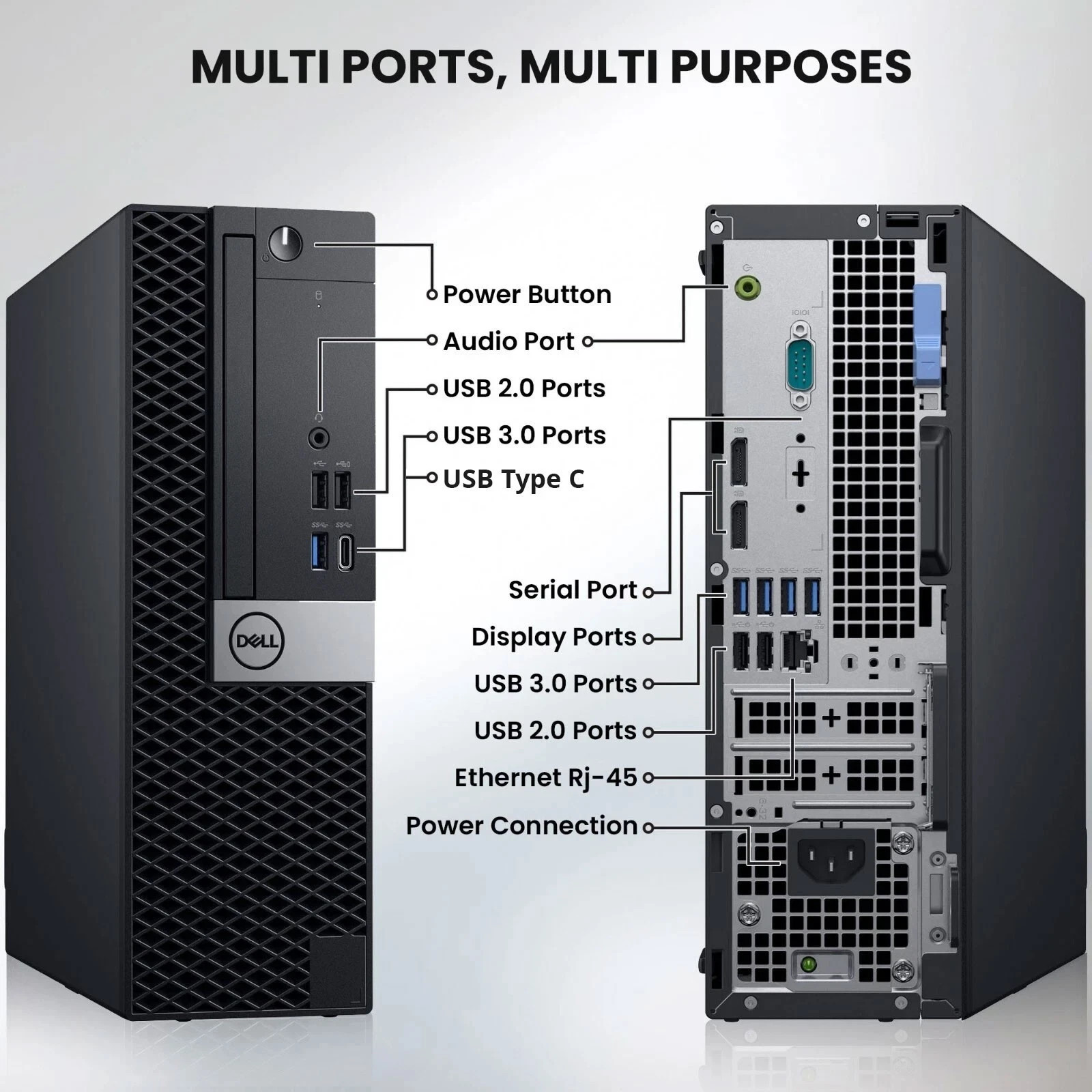 Dell OptiPlex 5070 SFF Intel Core i7-9th Gen 16GB 512GB SSD Windows 11