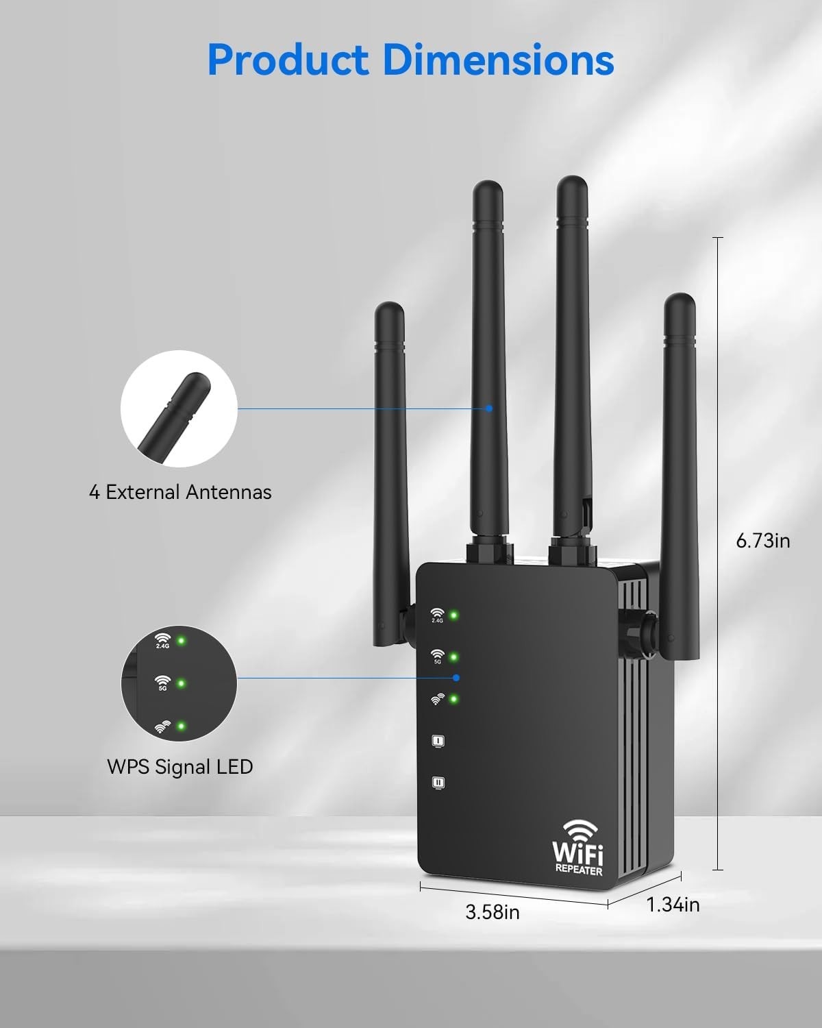 WiFi Extender DAWGEEEEYGHHNNNEM Easy Setup Open Box