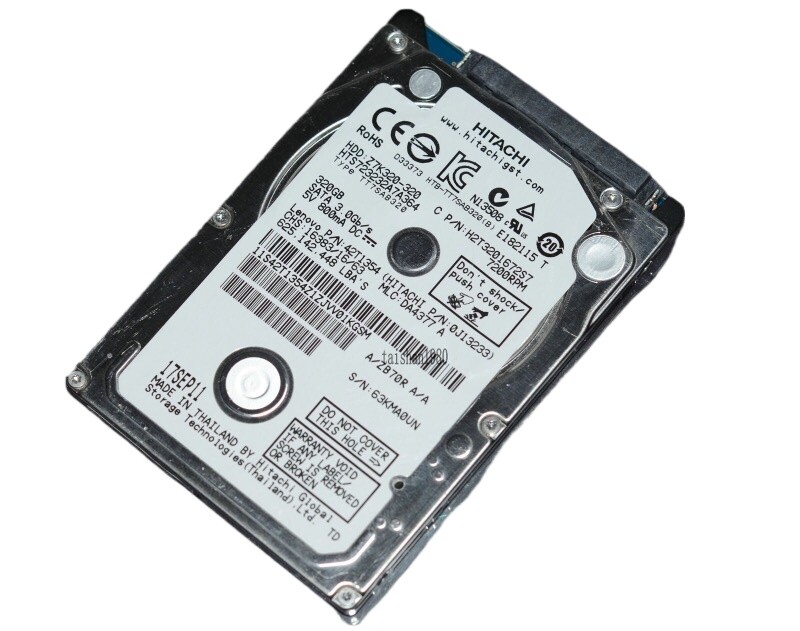 NEW Hitachi HTS723232A7A364 320GB 7200RPM SATA 3Gb/s 2.5in Laptop Hard Drive
