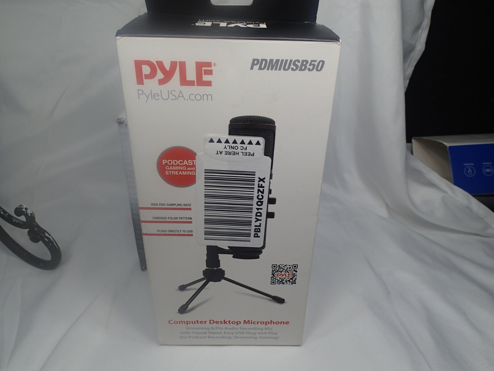 Pyle PDMIUSB50 USB Plug and Play Microphone, Portable Pro Audio Condenser Mic