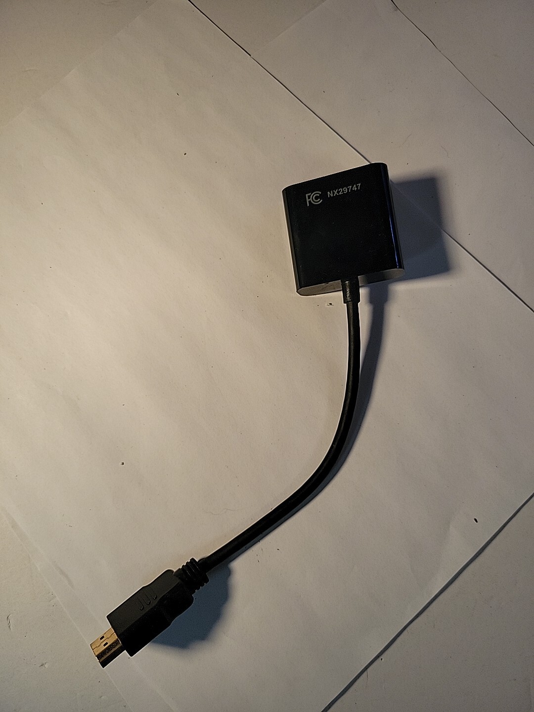 1080P HDMI Male to VGA Female Video Converter Adapter Cable . PC DVD HDTV New