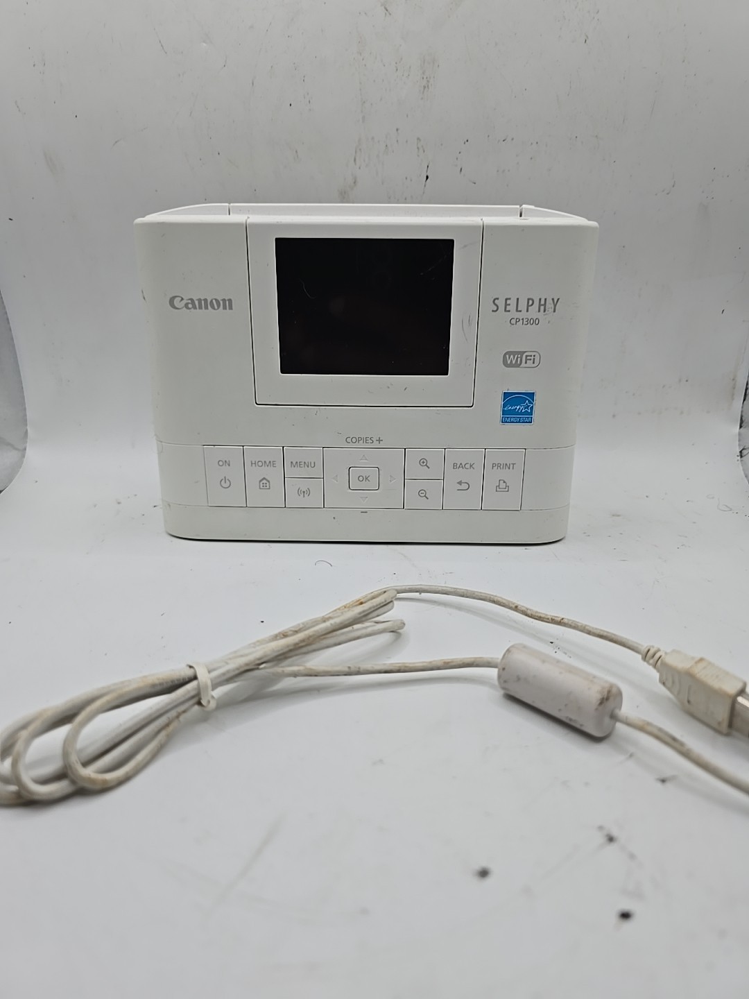 Canon SELPHY CP1300 Wireless Compact Photo Printer No Adapter