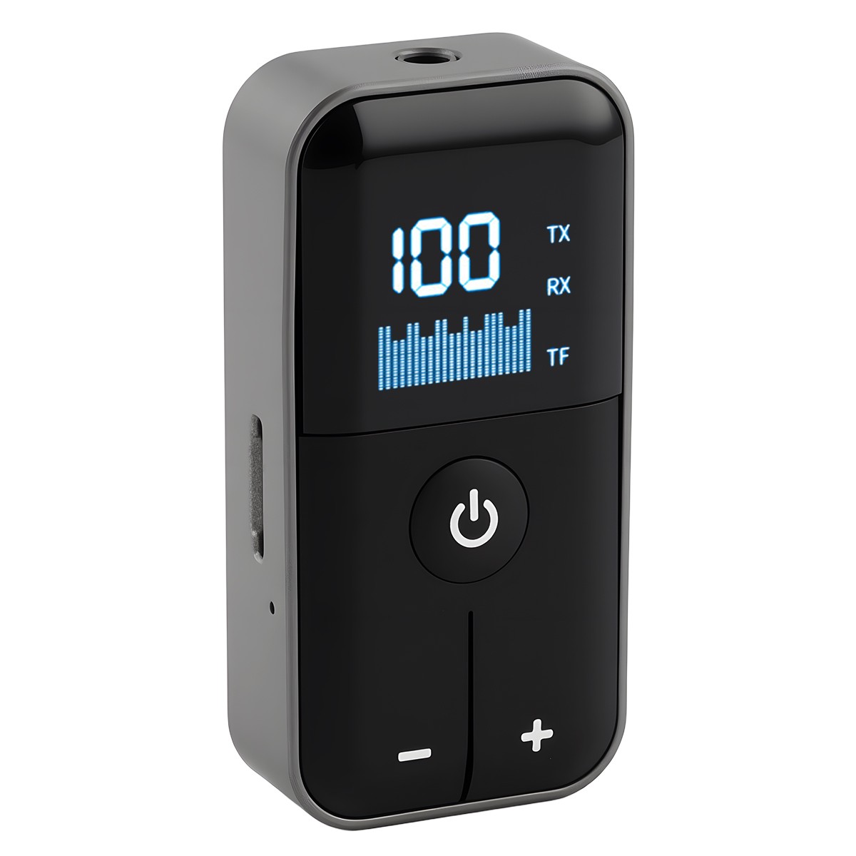 Wireless Audio Transmitter Receiver Car Home Lapel Clip Bluetooth 5.4 Adapter
