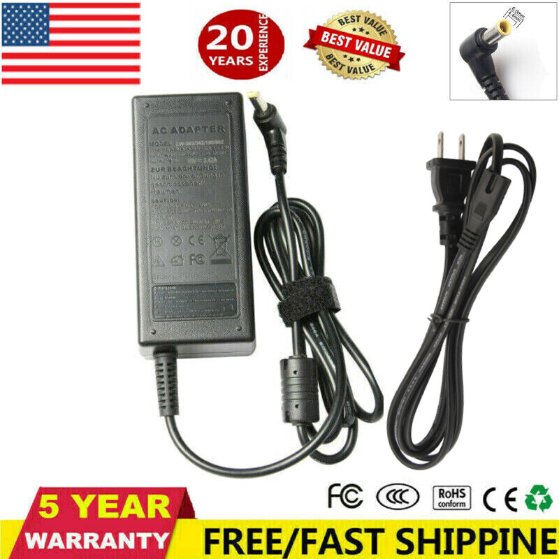 19.5v f. lg tv 32lf510b 32″ lcd tv 240v ac-dc adapter with power supply cable cc