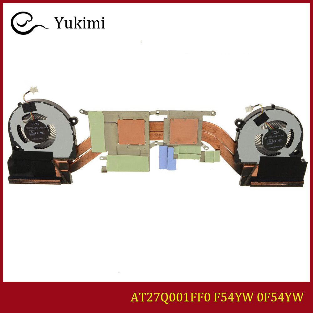 AT27Q001FF0 0F54YW FOR DELL G Series G5 5587 CPU Graphics Cooling Heatsink Fan