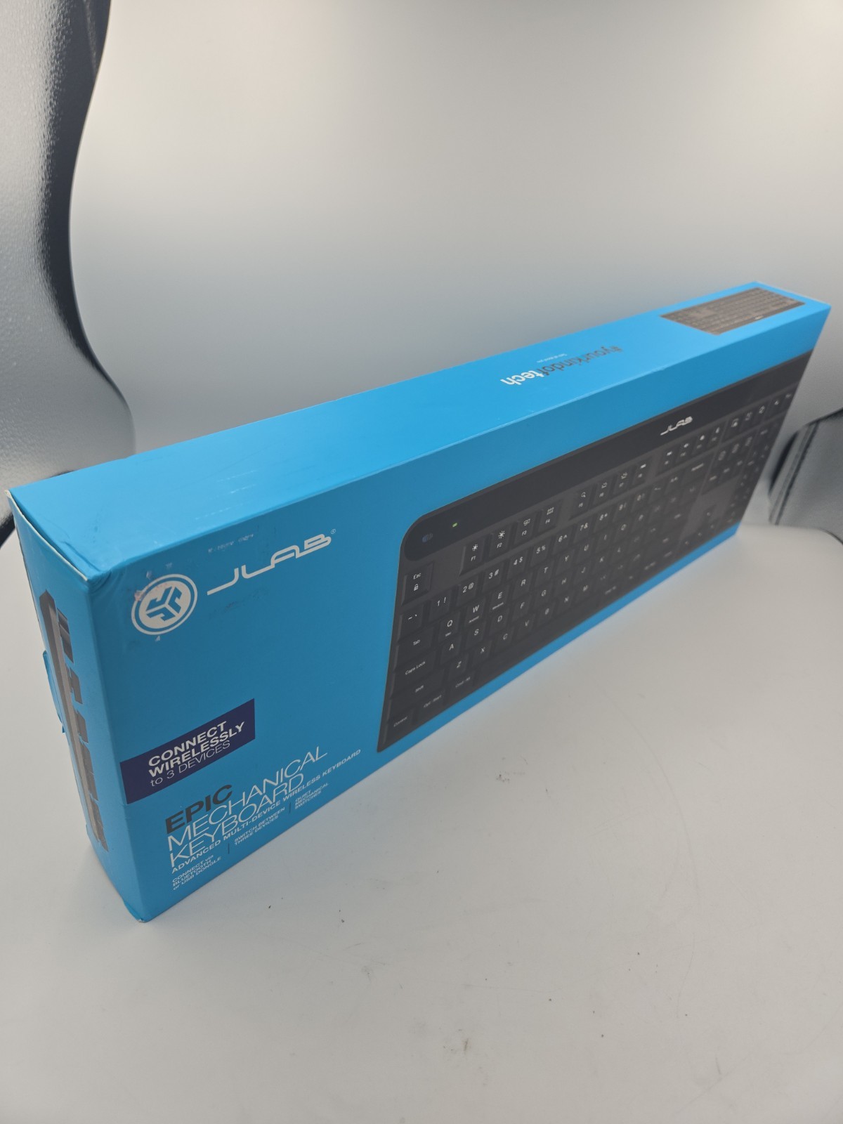 JLAB EPIC MECHANICAL MULTI DEVICE WIRELESS KEYBOARD- Black BRAND NEW SEALED