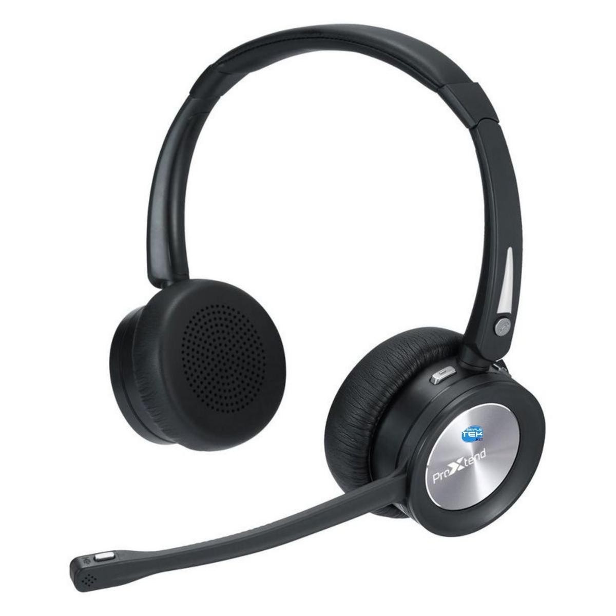 Wireless Bluetooth Headphones Duo Headset Call Center Switchboard BT