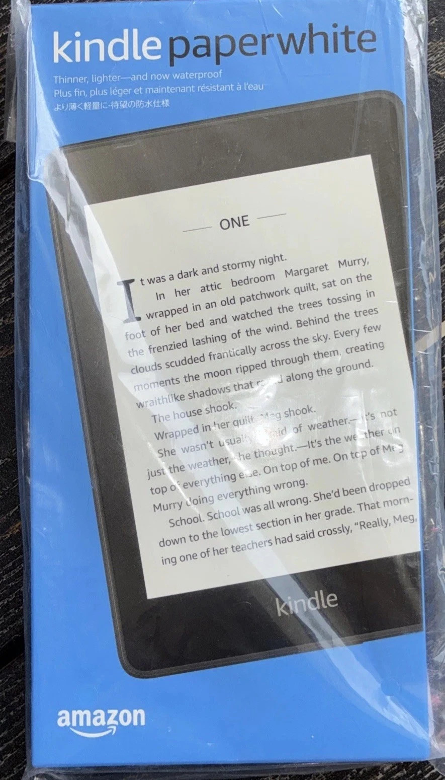 Amazon Kindle Paperwhite 10th Generation 6″ 8GB With Ads | New, Sealed