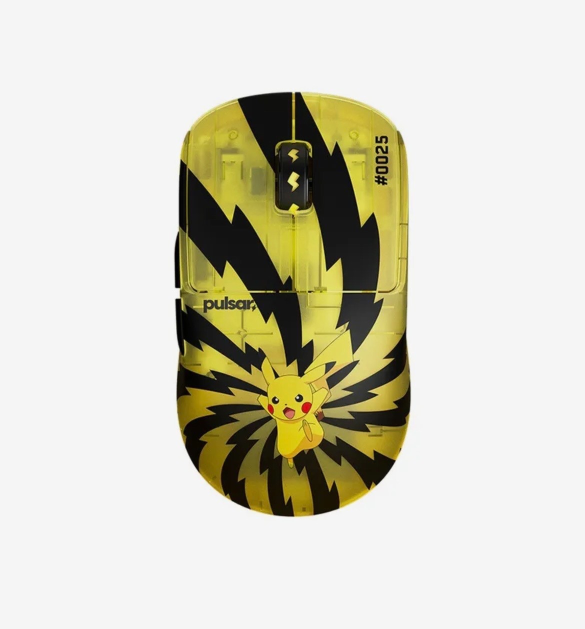 Pulsar X2 CrazyLight Pokemon Pikachu Edition Wireless Gaming Mouse Korea NEW