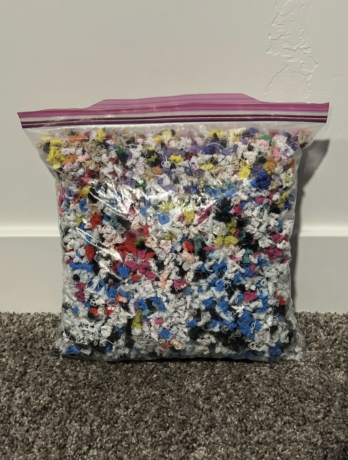 3D Printer filament; PLA Scraps/Poop, 1 KG, 2.2 LBS