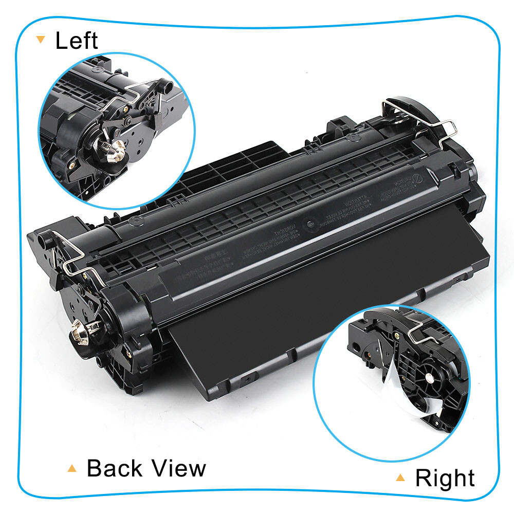 10PK CE255A Toner Fit for HP LaserJet P3011 P3015n P3015X 500 MFP M521DN Printer