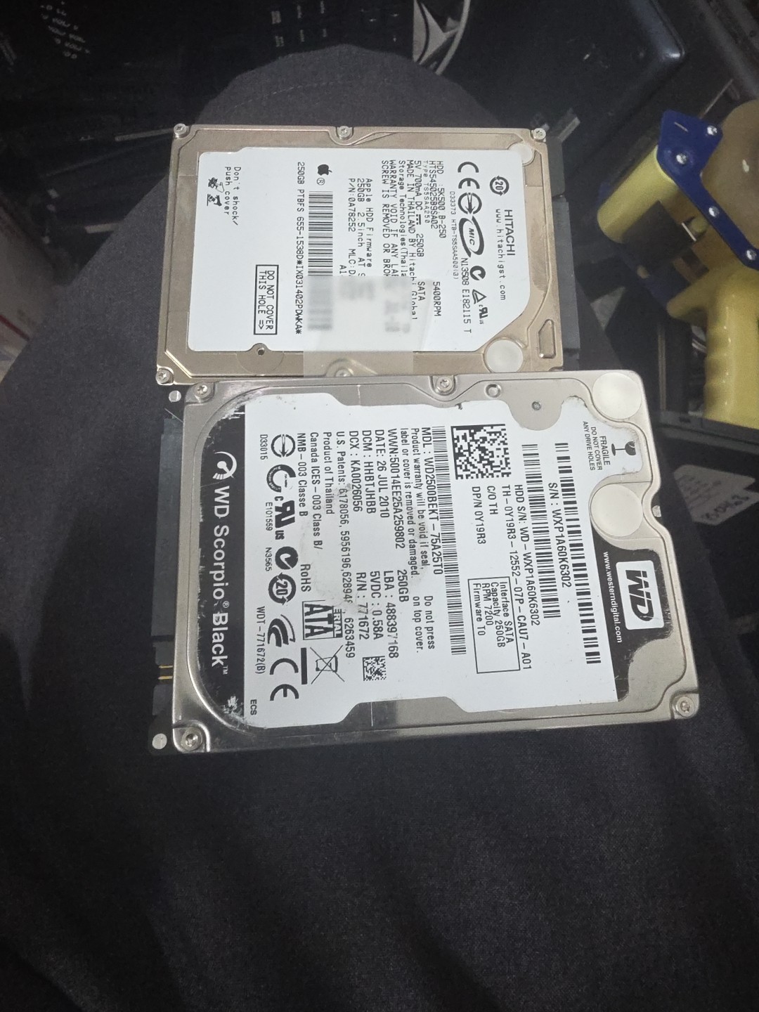 500Gb LAPTOP HDD Lot Of 10