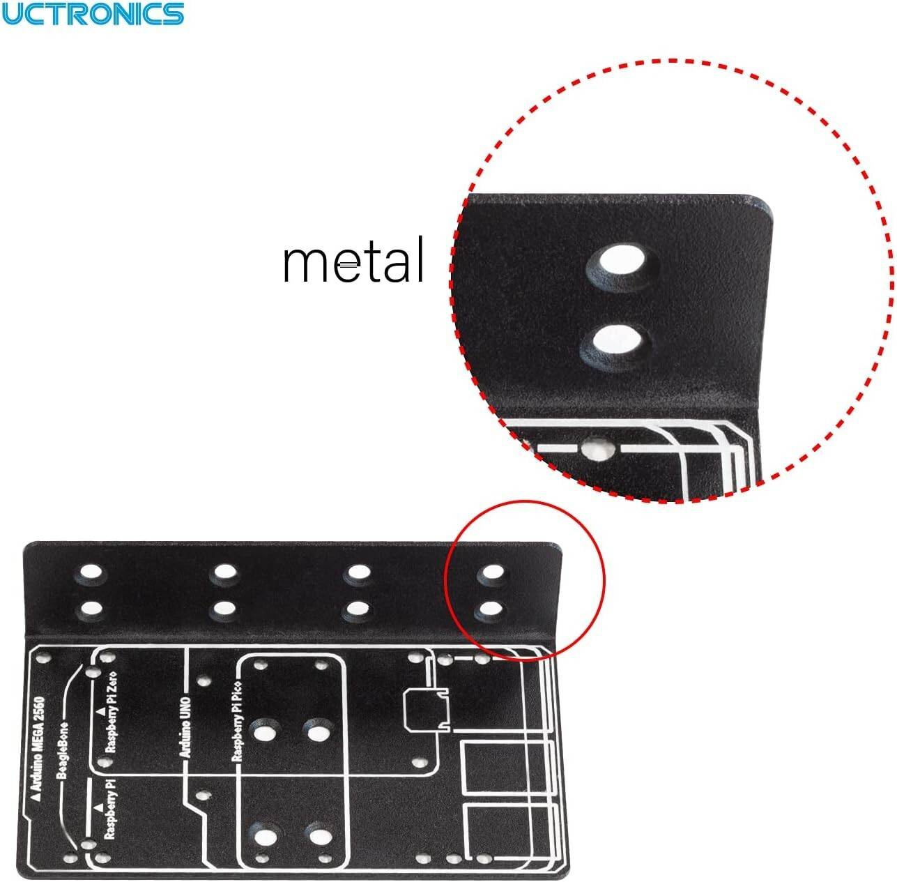 for Raspberry Pi DIN Rail Mount, Compatible with Arduino, RPi 5/4B/3B+/3B/2B/…
