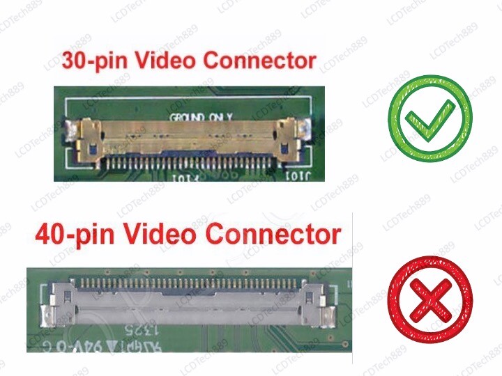 For HP 14-EP2011WM 14-EP2012WM HD LCD Screen 30 pin 14.0” Non-Touch LED Display