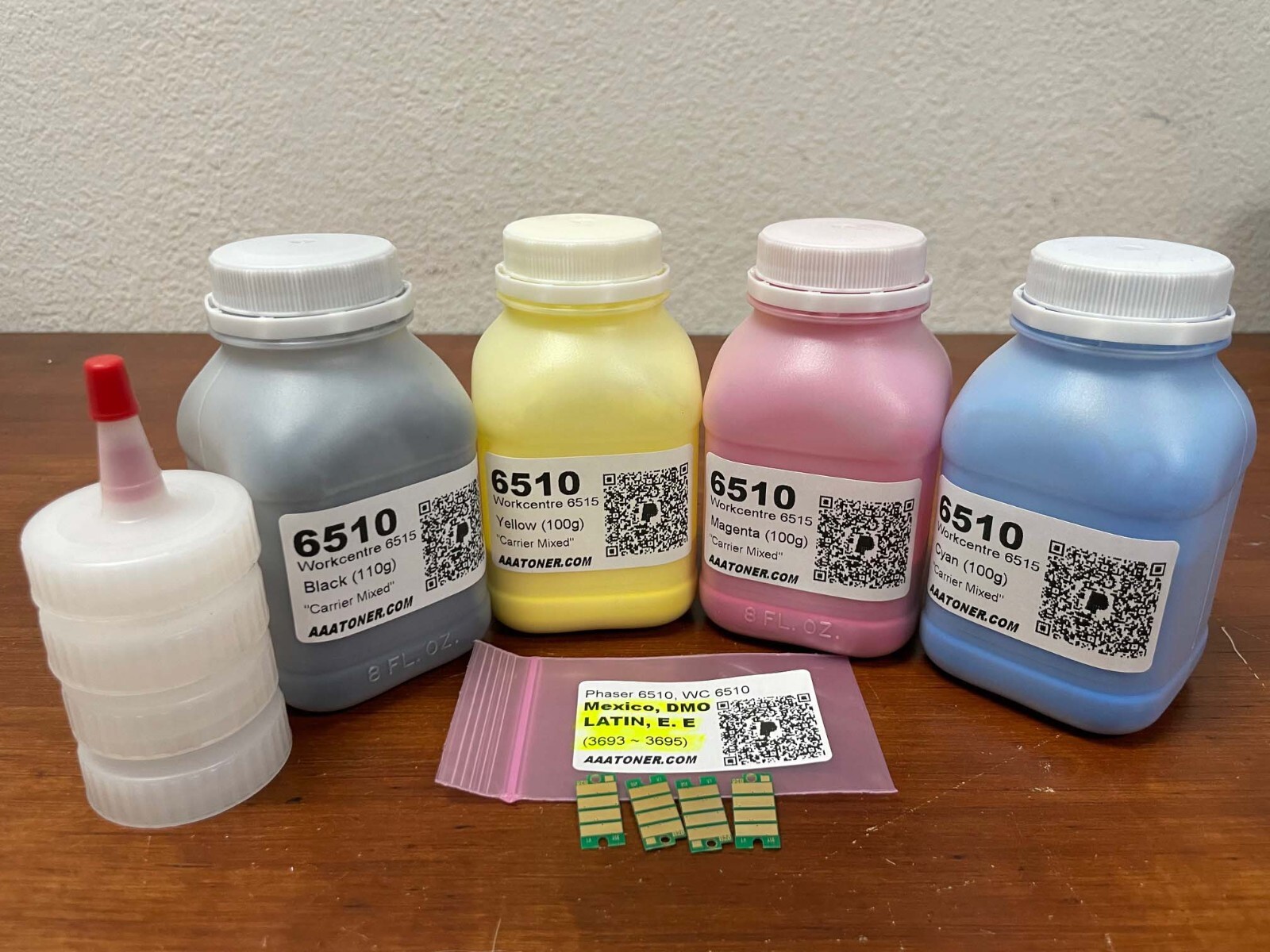 4 EX HC Toner Refill for Xerox Phaser 6510, WorkCentre 6515 (Mexico, DMO, LATIN)