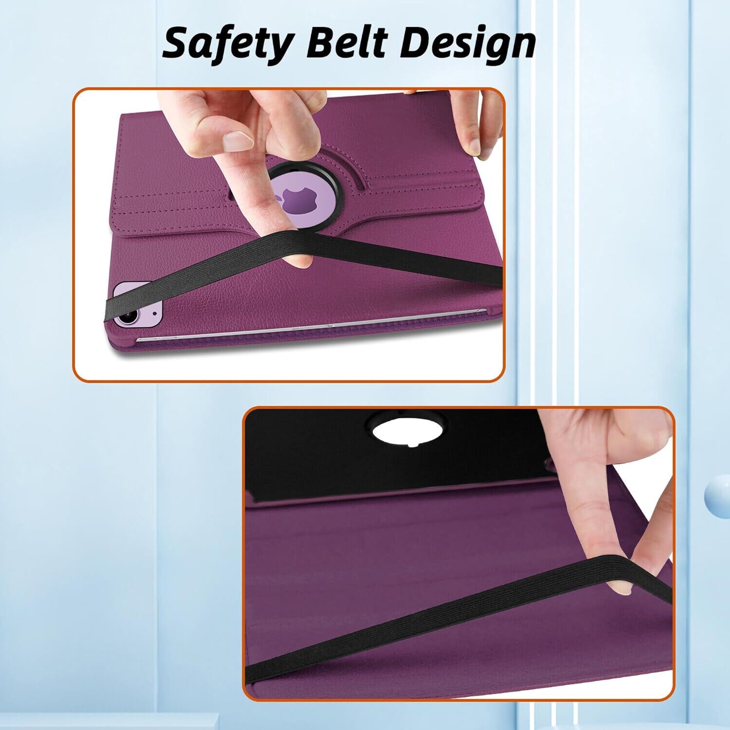 Smart Case Cover Leather 360 Rotating Apple iPad Air iPad Pro 13″ 12.9″ 11″ 10.9