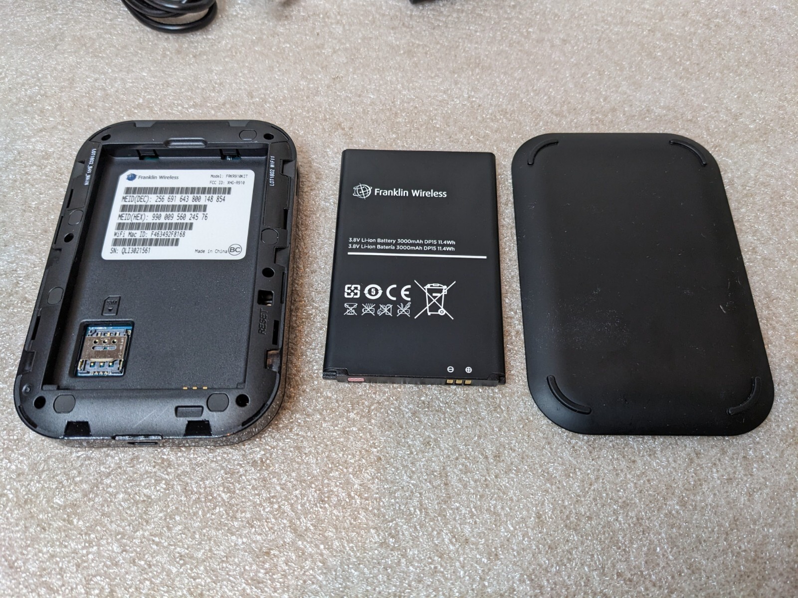 SPRINT, FRANKLIN WIRELESS R910 HOTSPOT 4G LTE WiFi ROUTER MOBILE – PREOWNED