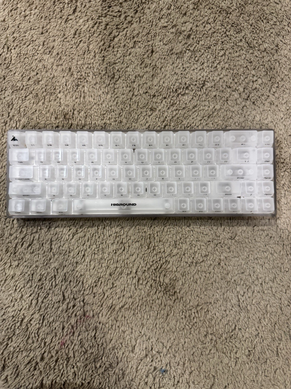 High Ground Creamy Silent Keyboard With Silent Switches