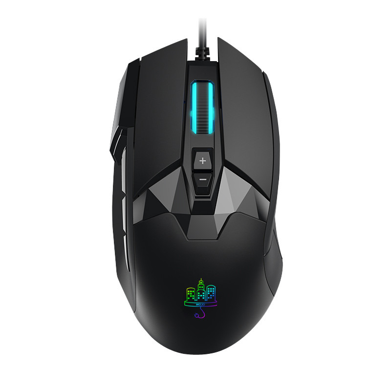 MOJO Pro Performance Silent Gaming Mouse – Wired Customizable Gaming Mouse