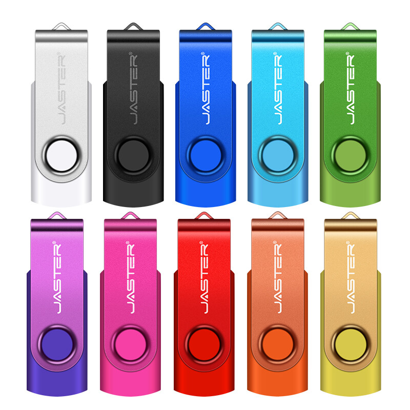 128GB USB2.0 Flash Drive Free Custom Logo Metal Case Real Capacity Memory Stick