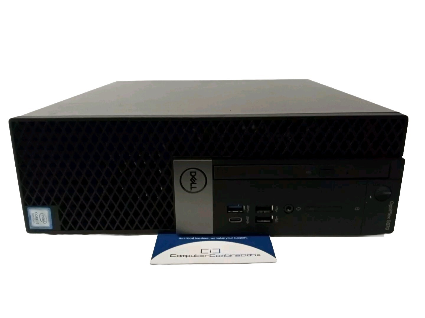 Dell Optiplex 5070 SFF PC Intel Core i7-9700 3.0GHz 16GB RAM 256 SSD + 1 TB HDD