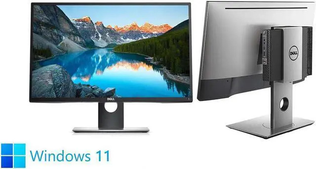 Dell 22 in Monitor Desktop PC- i5-8500T 16 GB DDR4 128GB SSD W11 Pro