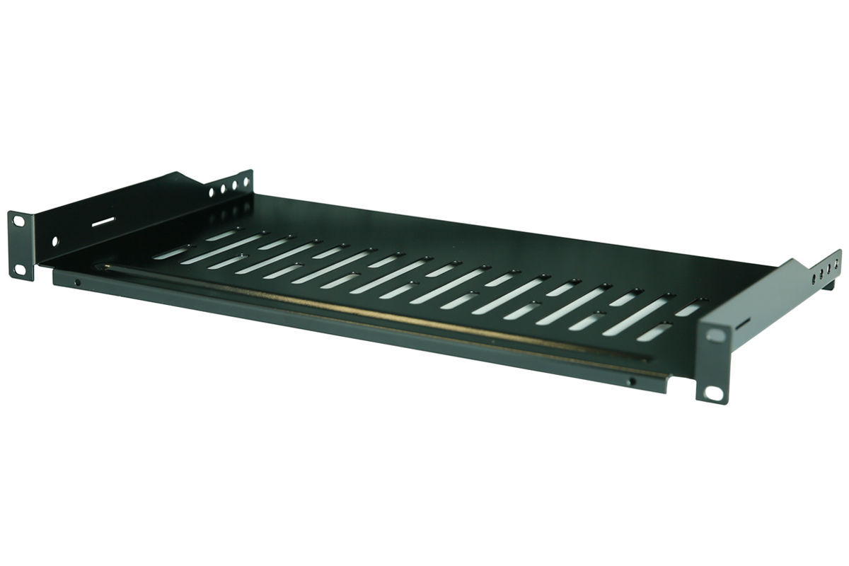 4 Pack-Cantilever Server Shelf Rack Mount 19″ 1U 8″(210mm) Deep
