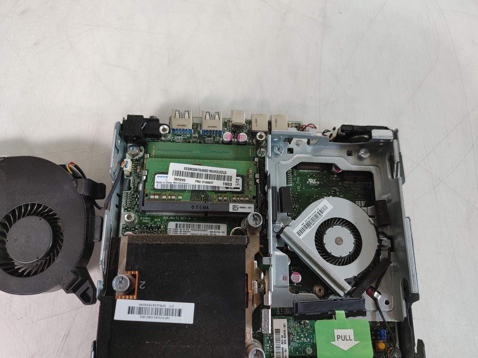 HP EliteDesk 800 G2 DM Core i5-6500 3.40 GHz 16 GB DDR4 No HDD