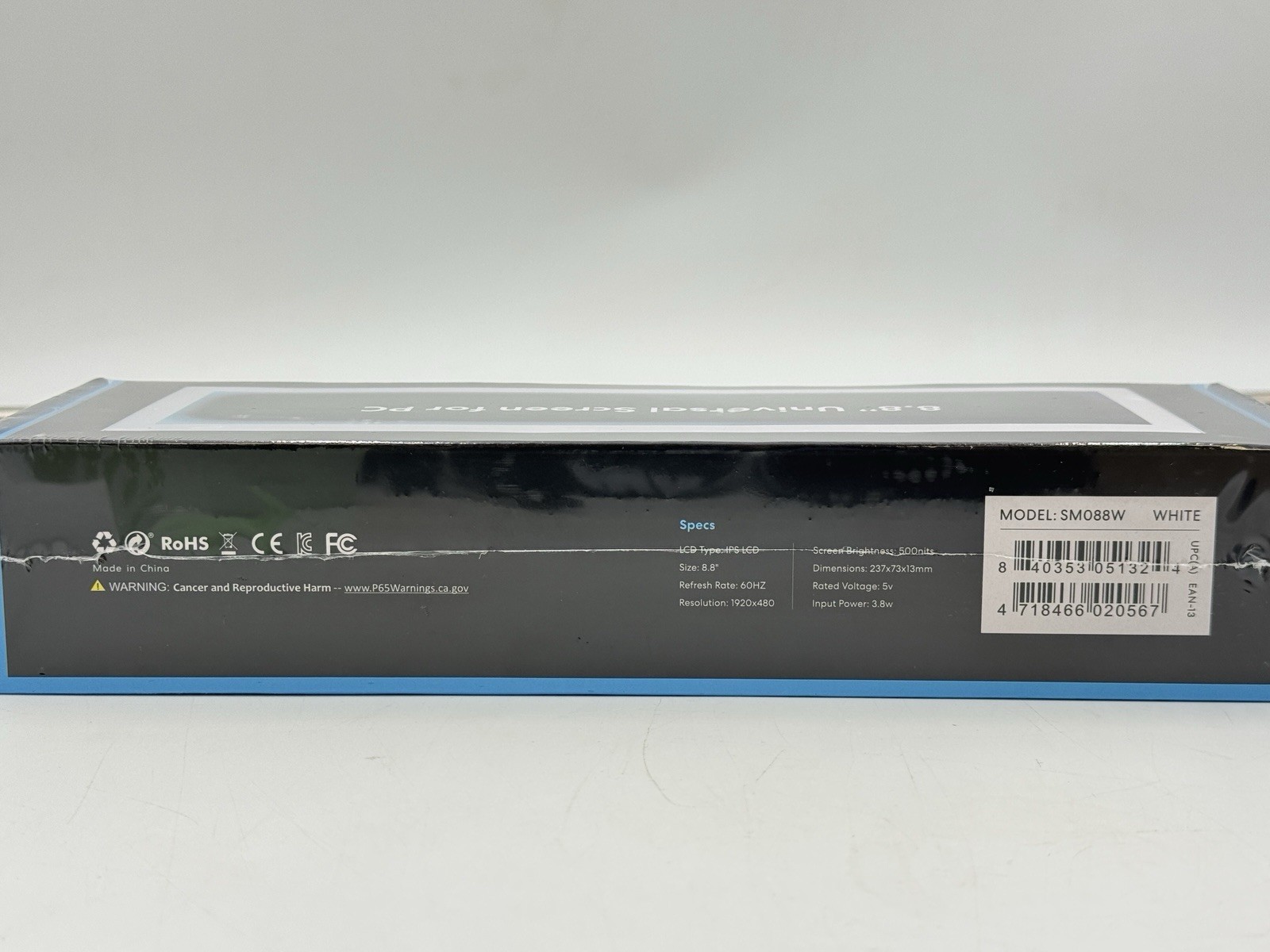 Lian Li SM088W 8.8 Inch Universal PC Display Screen