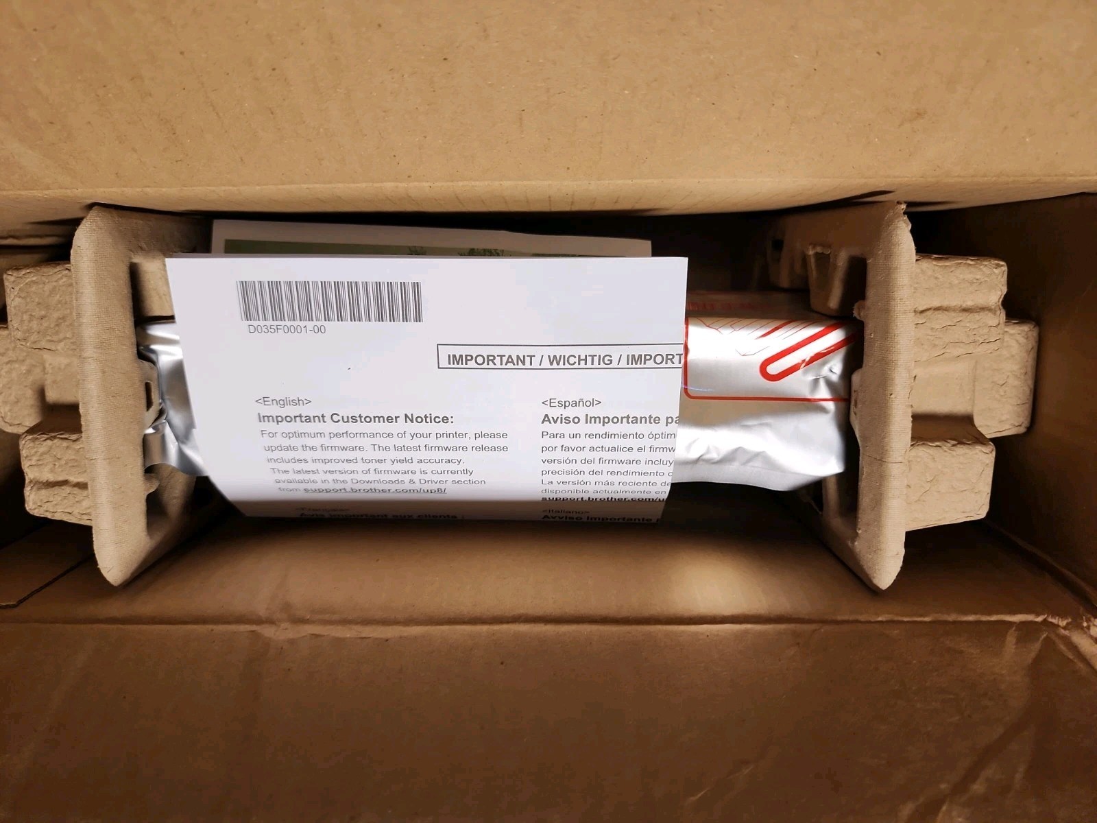Brother Genuine TN830XL High Yield Black Toner TN-830XL Sealed Cartridge