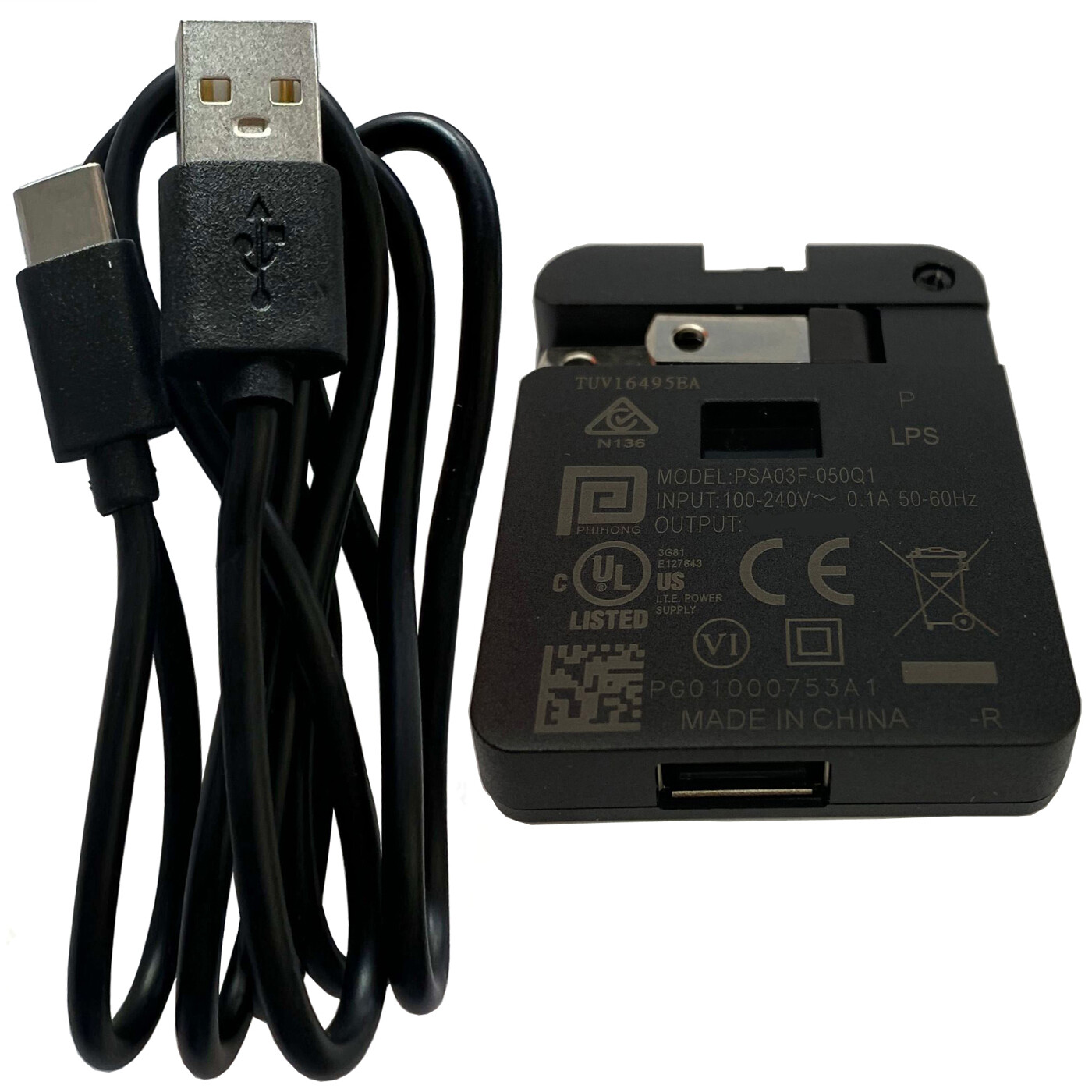AC Adapter or Audio Cable For INSMY Portable IPX7 Waterproof Bluetooth Speaker