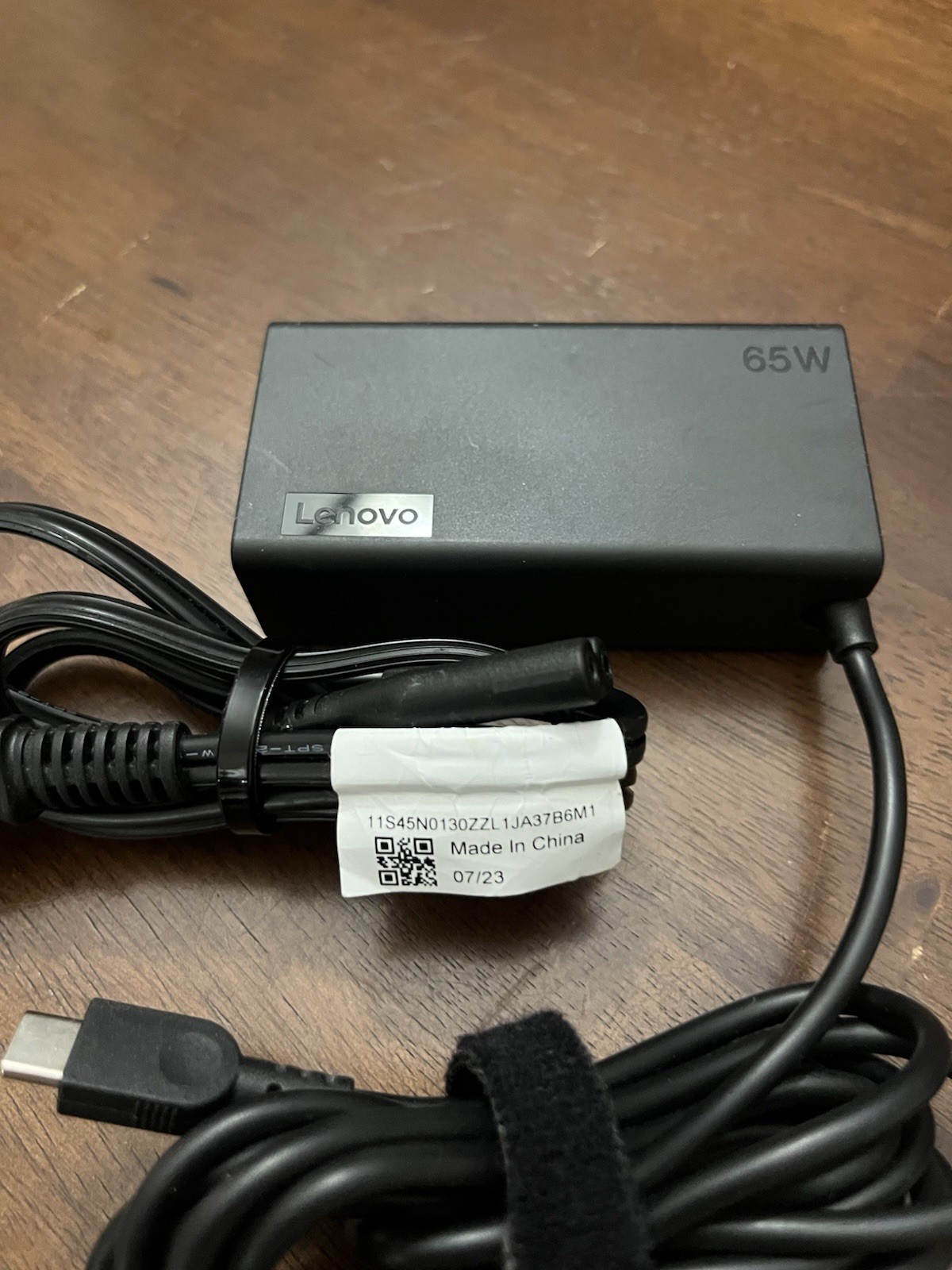 Genuine OEM Lenovo 65W USB-C Type-C Adapter Charger ADLX65YLC2E Chromebook