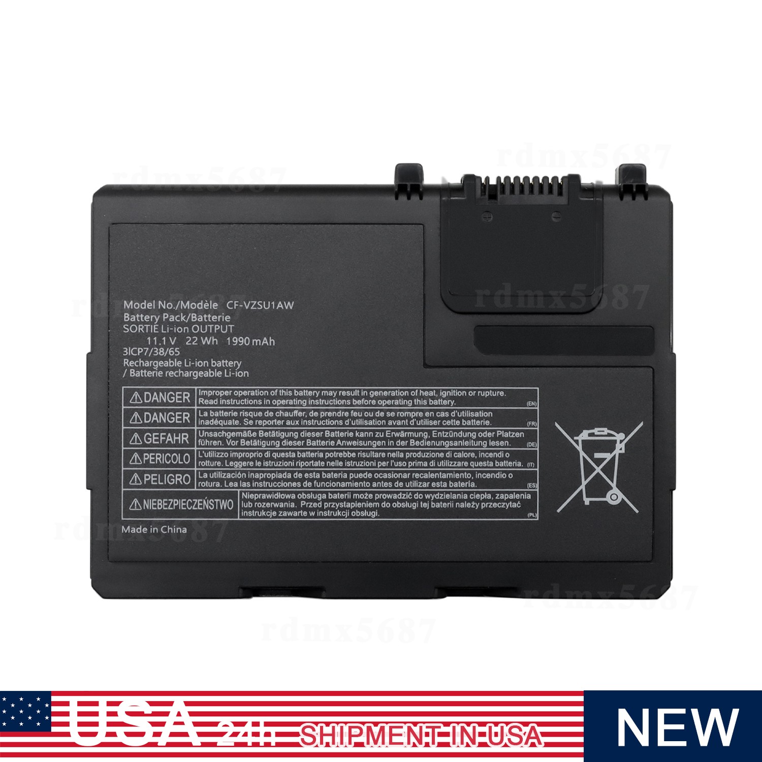 11.1V new Battery For Panasonic Toughbook CF-33AEHFZTG CF-33AEHFZTN CF-33AEHGATG