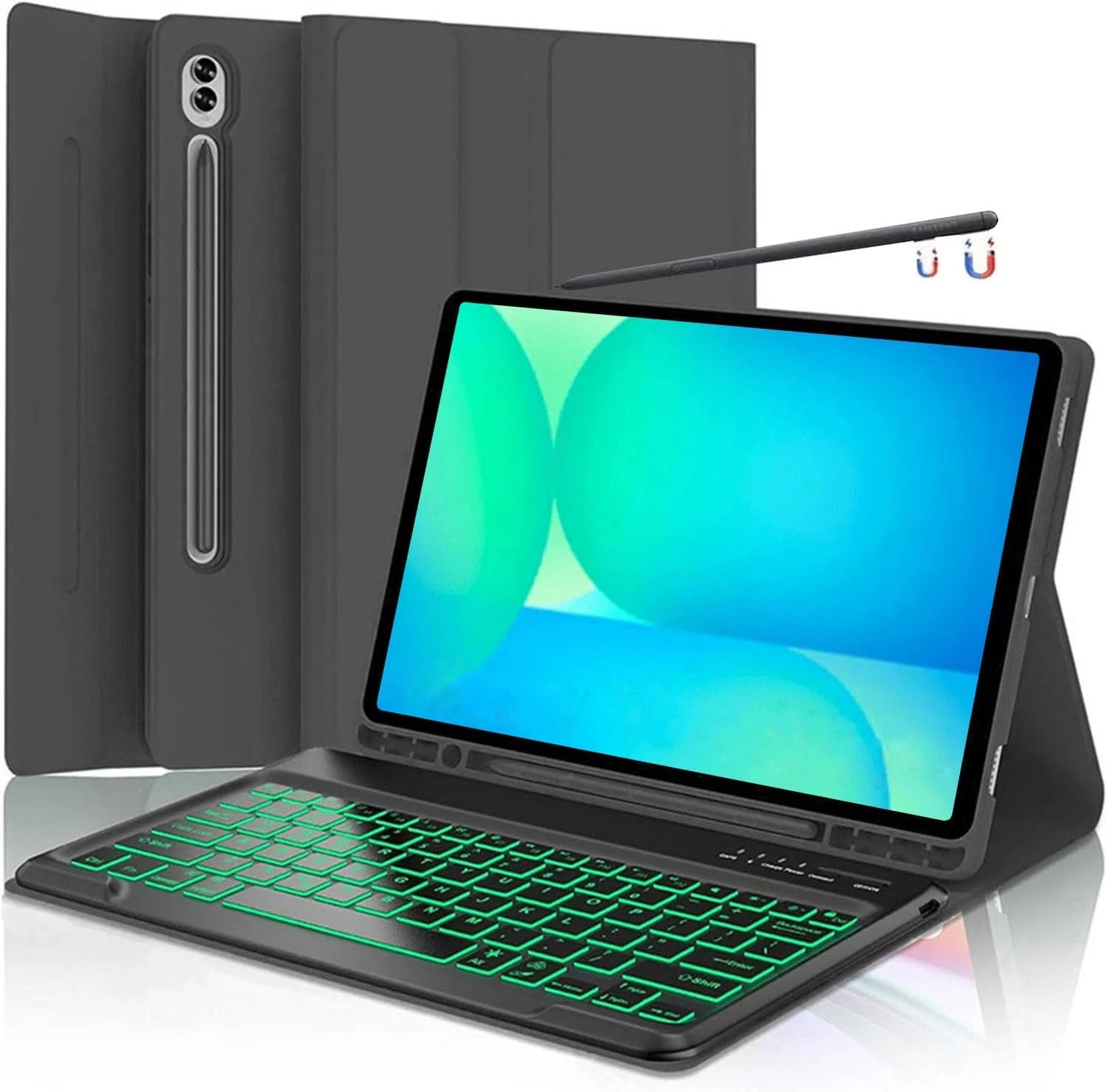 Keyboard Case for Samsung Galaxy Tab S10 FE plus 13.1″, Smart S10Fe+ Keyboard Ca
