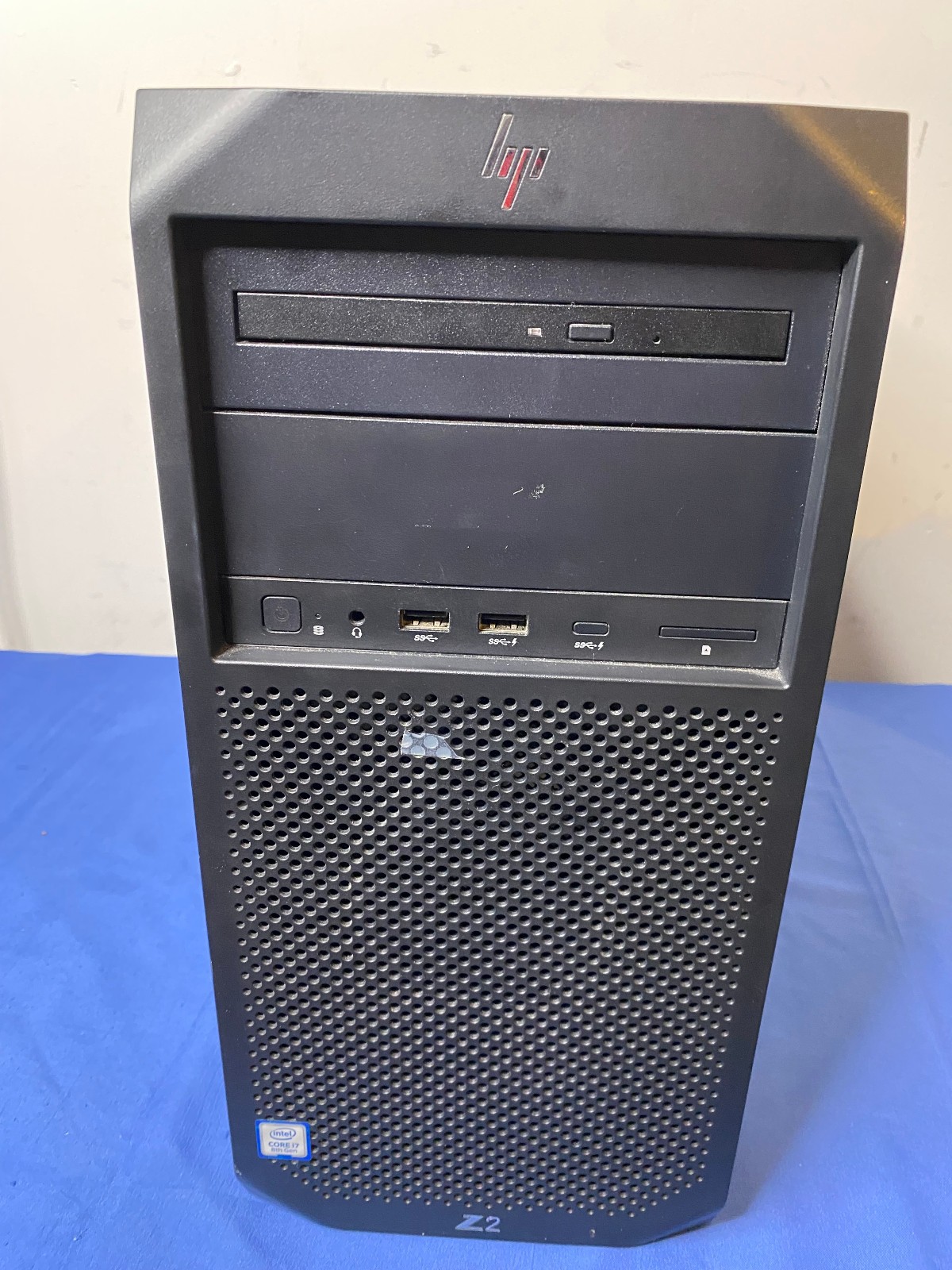 HP Z2 G4 Tower Intel i7-8700 (6 Cores Up to 4.6GHz) 32GB RAM 256GB NVMe Win11