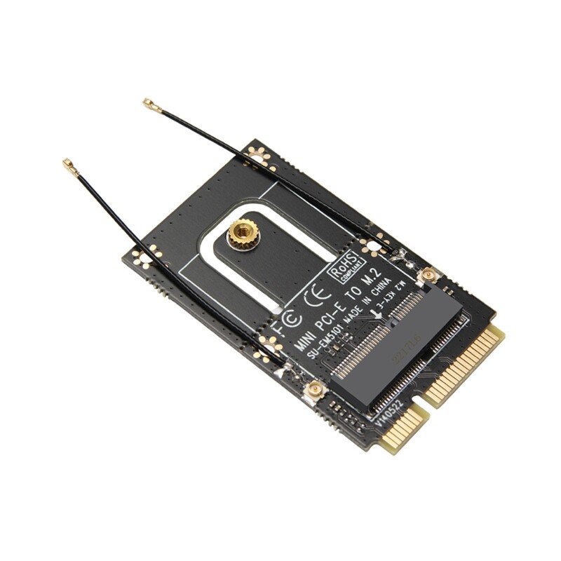 M.2 NGFF Wifi Adapter Ngff Key E to Mini Pcie Pci Wifi Wireless Card